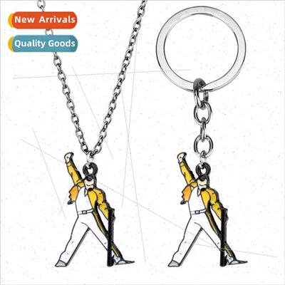 British Rock Band Queen Queen Necklace Freddie Mercury Drip