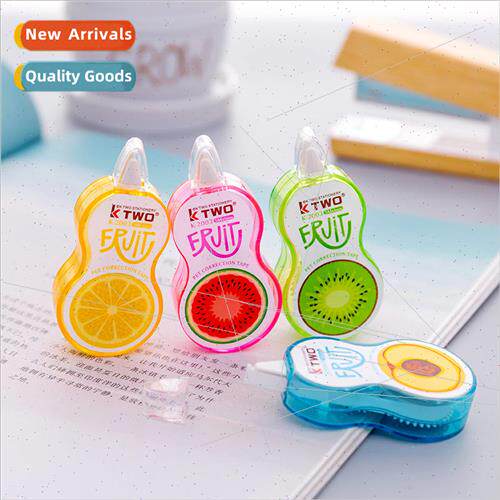 Cartoon fruit color correction tape mini correction tape cut