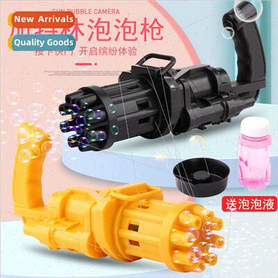 Automatic bubble gatling machine fun gatling bubble gun mult