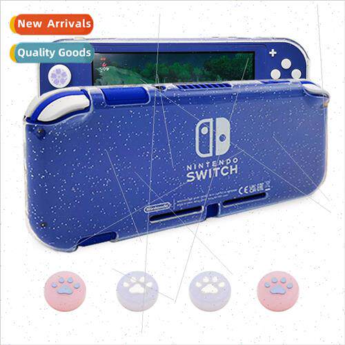 适用 switch lite TPU clear glitter case silicone case switch