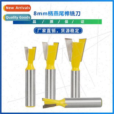 8mm Shank Dovetail Router 1/4 3/8 1/2 5/8 3/4 Wood Engraving