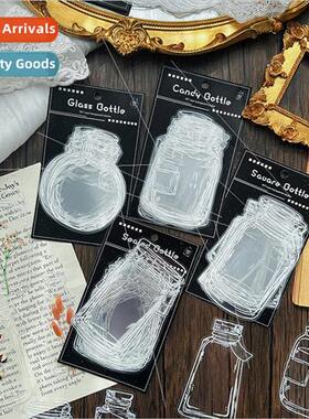 Love language in a bottle series of handbook stickers cute c