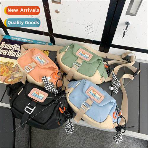Color clash waist bag female new Korean small fresh girl stu