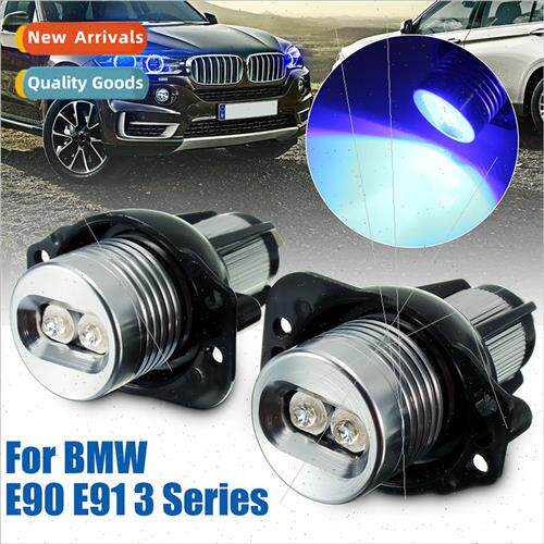 适用 BMW 3 Series E90 E91 06-08 car angel eye headlights LED