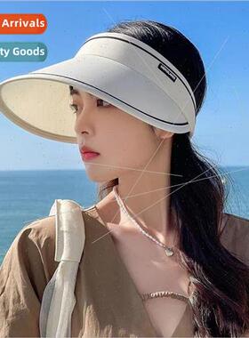 Sun hat female summer new face shielding anti-ultraviolet la