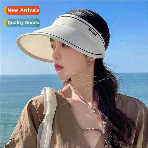 Sun hat female summer new face shielding anti-ultraviolet la
