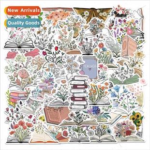 Flower Book DIY pcs Doodle Stickers Pack Art Personalized