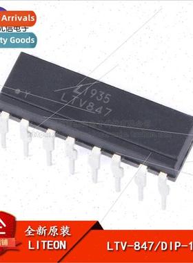 New al Genuine LITEON/LTV-847/DIP-16 Transistor Output Optoc
