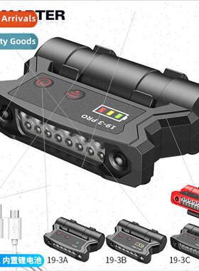 New LED sensor headlamp fishing cap clip light night fishing