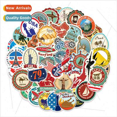 100 pieces of -repeating decorative graffiti stickers comput