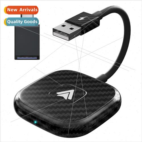 适用 wireless Android car navigation Carplay new carbon fibe