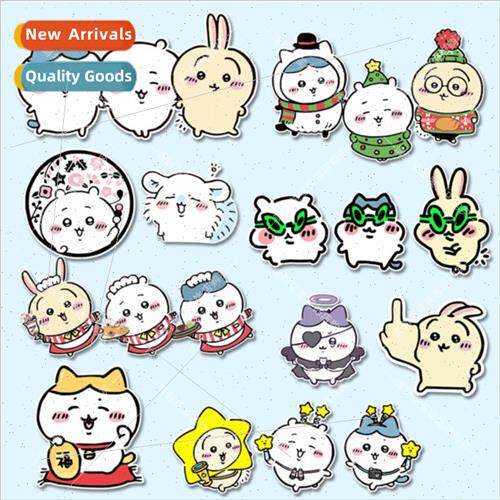 Cute cartoon jiikawa chikawa electric car stickers body deco
