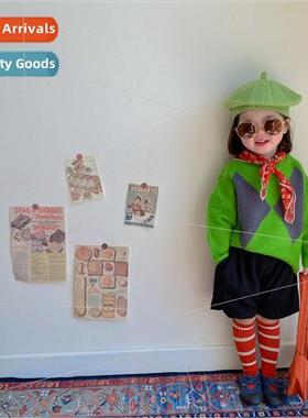 Can sweet shellfish childrens clothing 2022 autumn and winte