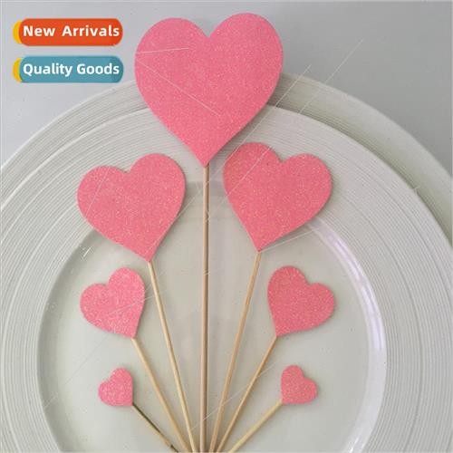 Love Plate Set Beautiful Creative Cake Decoration Plate Prop