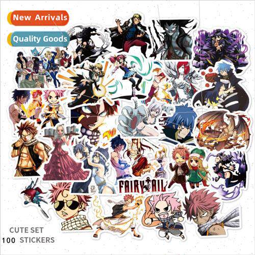 100 pcs of Japanese manga suit goblins tail graffiti sticker