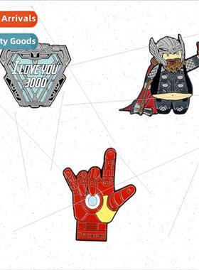 2019 New Avengers 4 Endgame I Love You 3000 Times Pin Cartoo