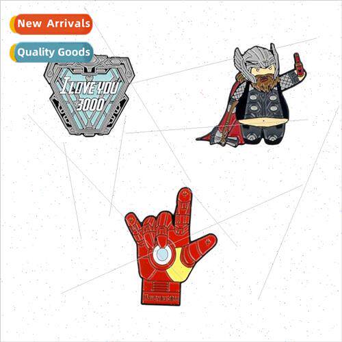 2019 New Avengers 4 Endgame I Love You 3000 Times Pin Cartoo