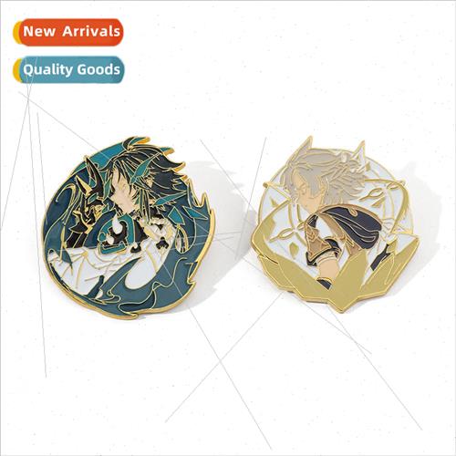 al God Genshin Impact game  enamel pin al God Impact seconda