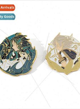 al God Genshin Impact game  enamel pin al God Impact seconda