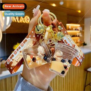 oil floating liquid Cartoon bottle the quicksand pearl into