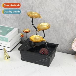 Desktop waterwheel running water ornaments decorative crafts