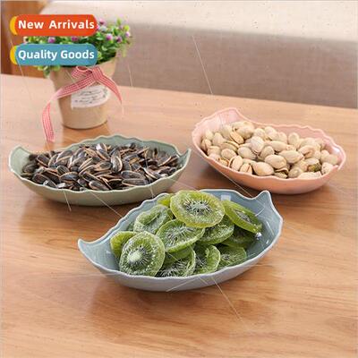 Home Scandinavian fruit plate snack plate Plastic candy colo
