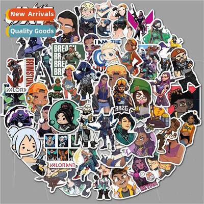 50pcs -repeating shooting game Valorant Valorant graffiti st