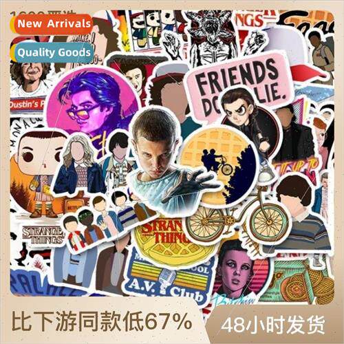50 pcs of the American drama Stranger Things 3 cartoon graff