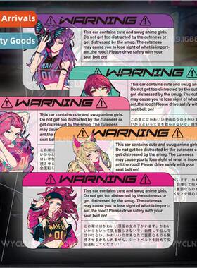KDA girl group car stickers cartoon animation League of Lege