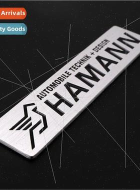 Hamann Modified Metal Car Emblem 3D Hamann Aluminum Car Embl