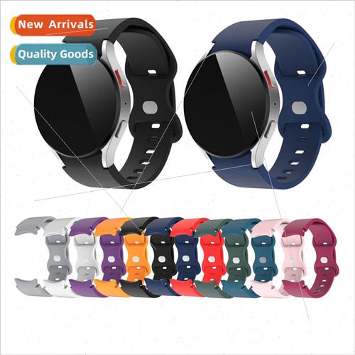 适用 Samsung Watch6 Watch5pro Watch4 Silicone Watch Band wat