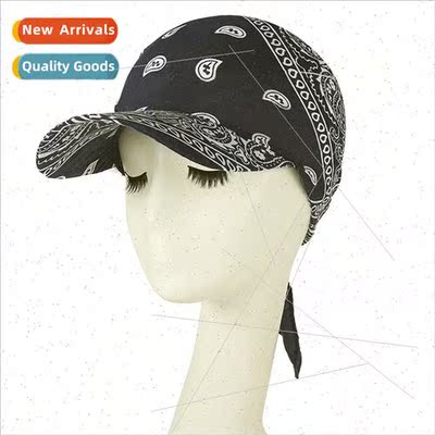 2021 new personalized cotton hemp tied bandana hat baseball