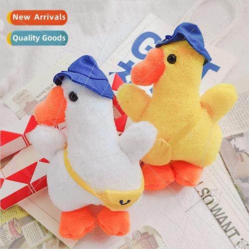 New duckling plush toy cute keychain pendant personalized la