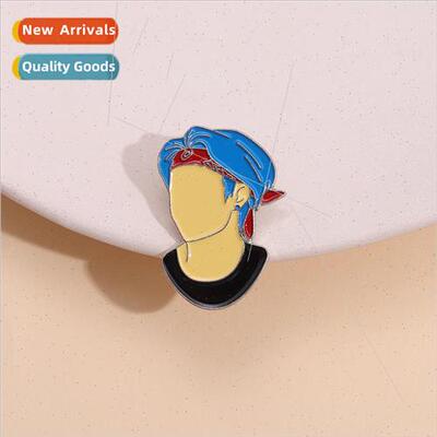 Korean  brooch star boys around the support brooch new acces