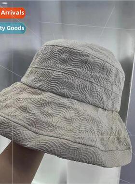 Korean  of the fishermans hat spring and summer new wave tex