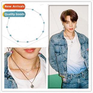 Bulletproof Junior League JIMIN Park  Min Necklace DYNAMITE