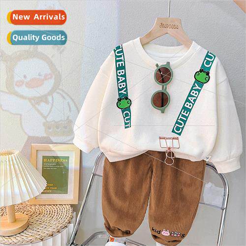 2275 baby fall suit new girls sweater fall fashionable child
