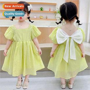 clothing girls 适用eign 2023 summer childrens dress chil new
