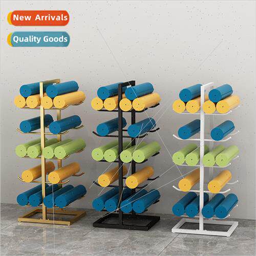 Yoga mat storage racks organizing racks placing racks wolfsb