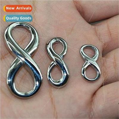 DIY jewelry accessories materials titanium steel 8 twist buc