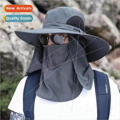 Sun hat fishing hat sun hat summer outdoor fisherman hat lar