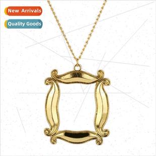 Friends photo film frame gold and hollow New Old