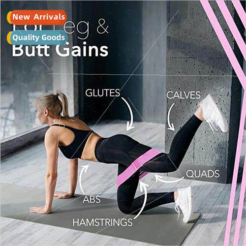 Resistance band squat elastic band fitness hip circle yoga h