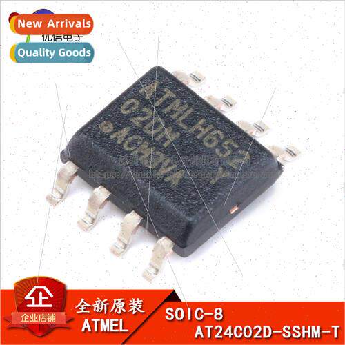al Genuine SMT AT24C02D-SSHM-T SOIC-8 Chip EEPROMs Serial