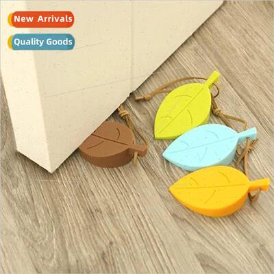 Leaf silicone door stopper door stopper windproof mute creat
