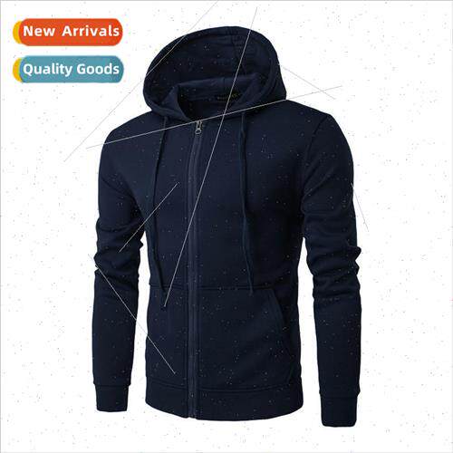 Mens Sweatshirt 2022 Hooded Zipper Sweatshirt Mens Slim Spor