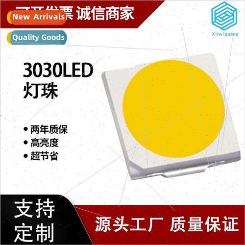 3030 led lamp beads high index 1w 3v 6v chip alloy wire opti