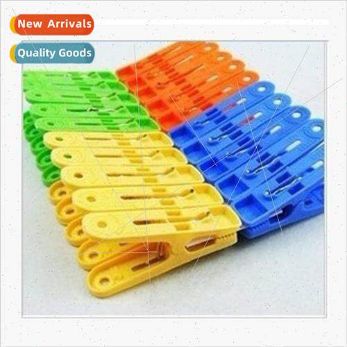 A pack of 20 plastic small clip plastic clothespin small lar