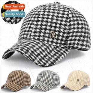 cap thi hat grid bird thousand tongue duck female new Womens