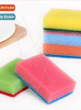 Kitchen Wipes Scrubbing Wipes Sponge Wipes Colorful Double d